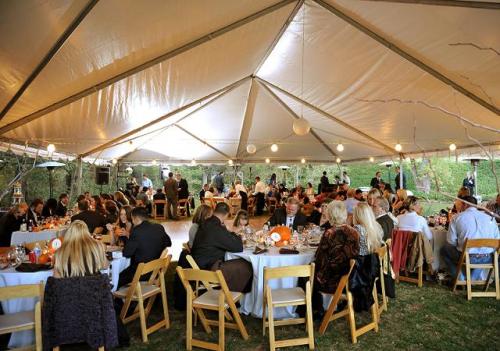 Wedding Tent Provided by Verve Events and Tents